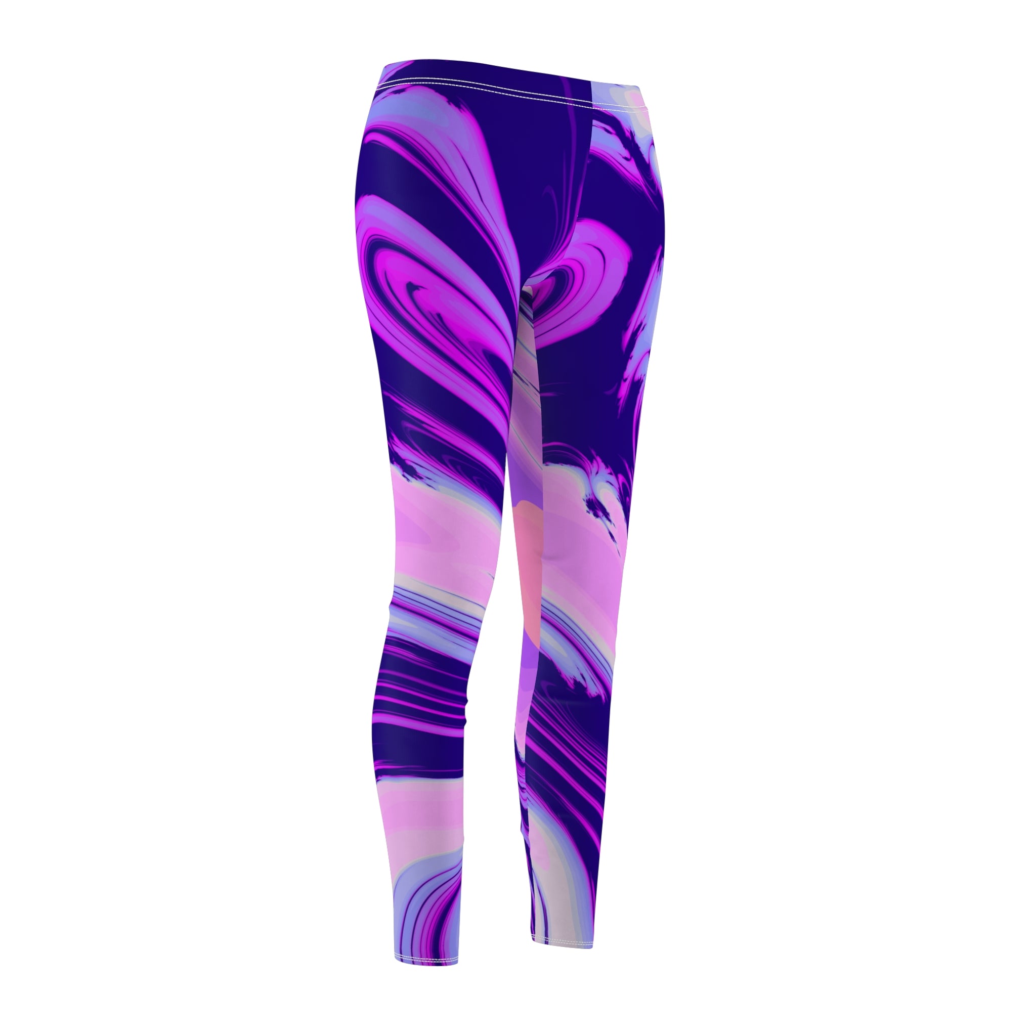 Purple Cream Women's Cut & Sew Casual Leggings