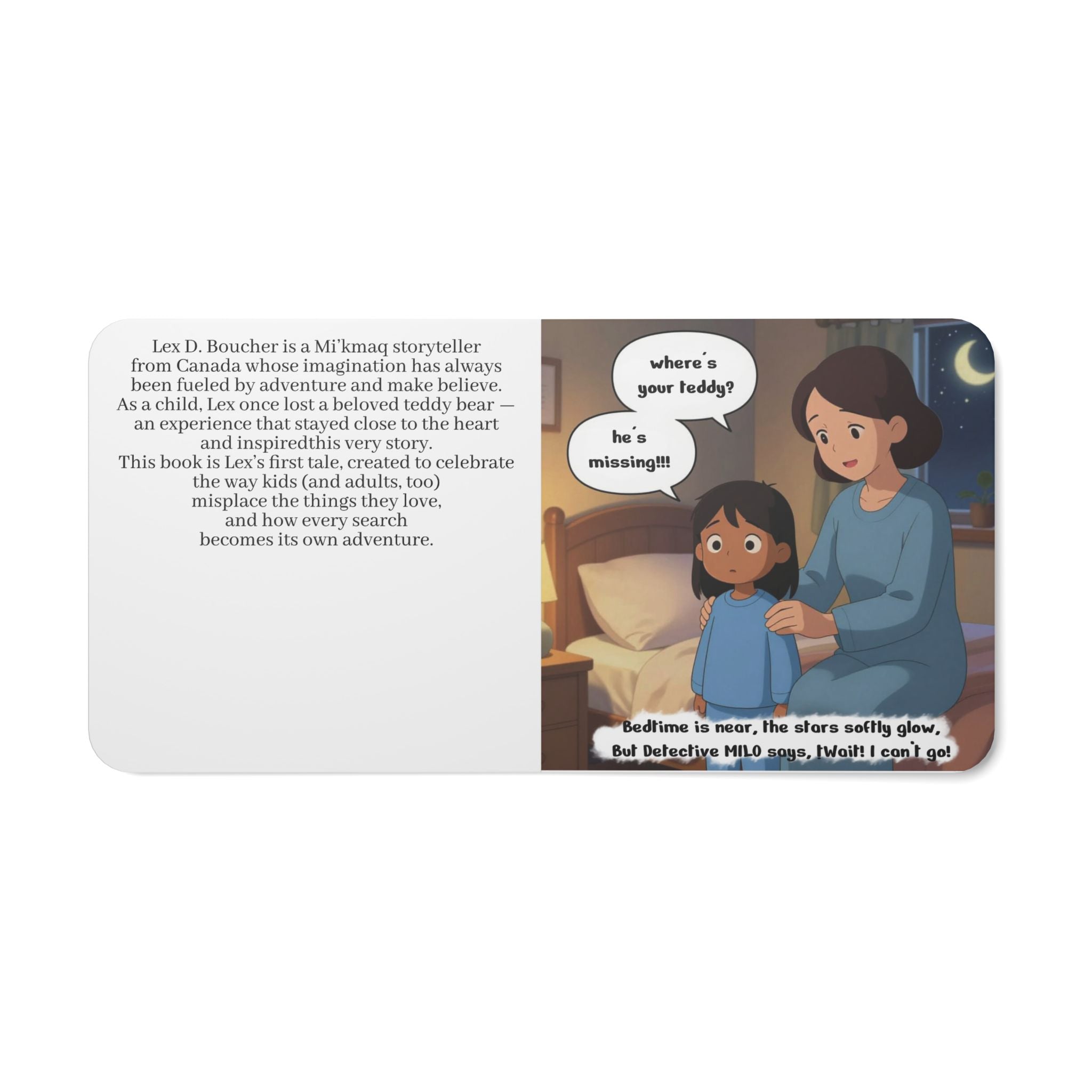 Detective Milo and the Case of the Missing TeddY