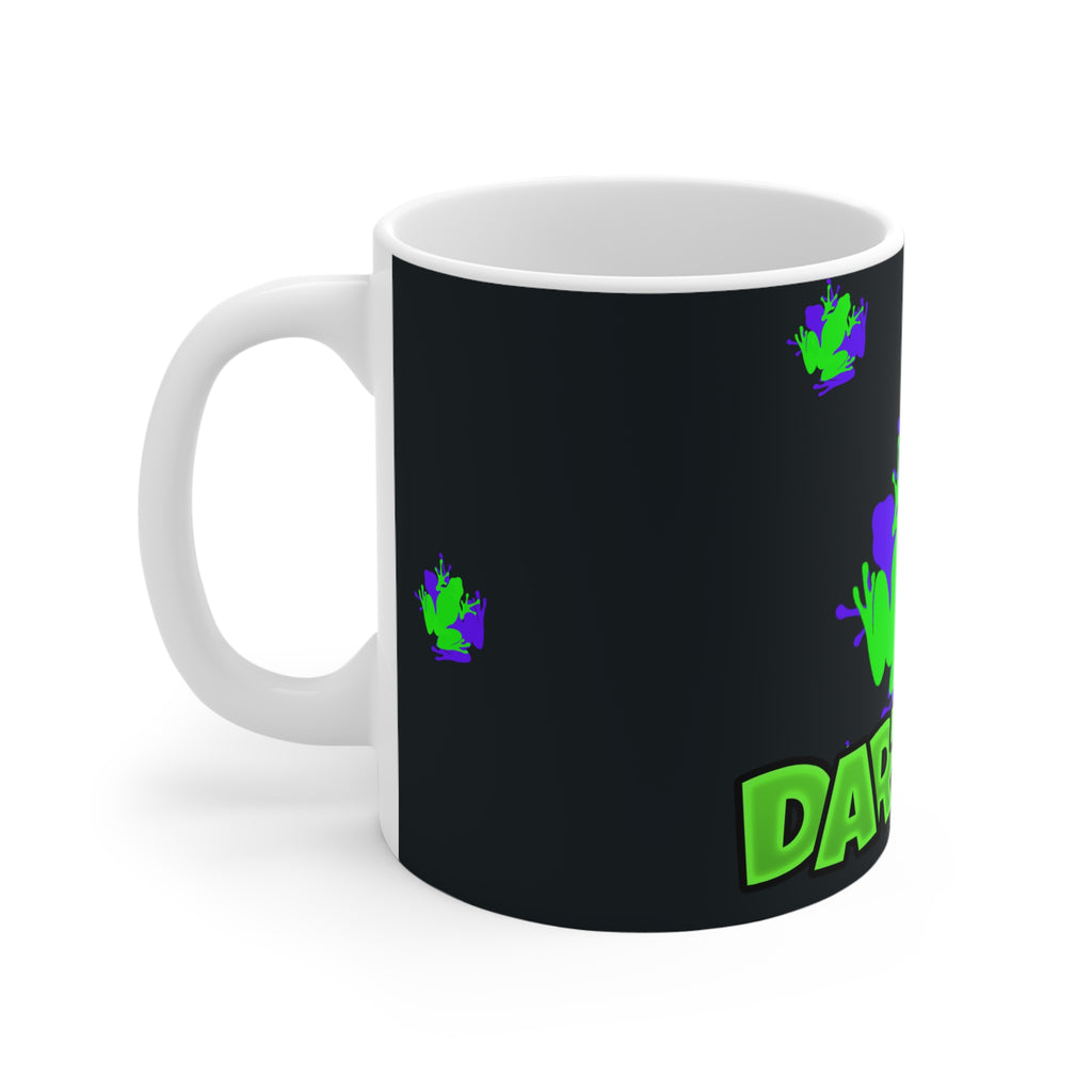 NEON FROG RAVE MUG  (11oz)