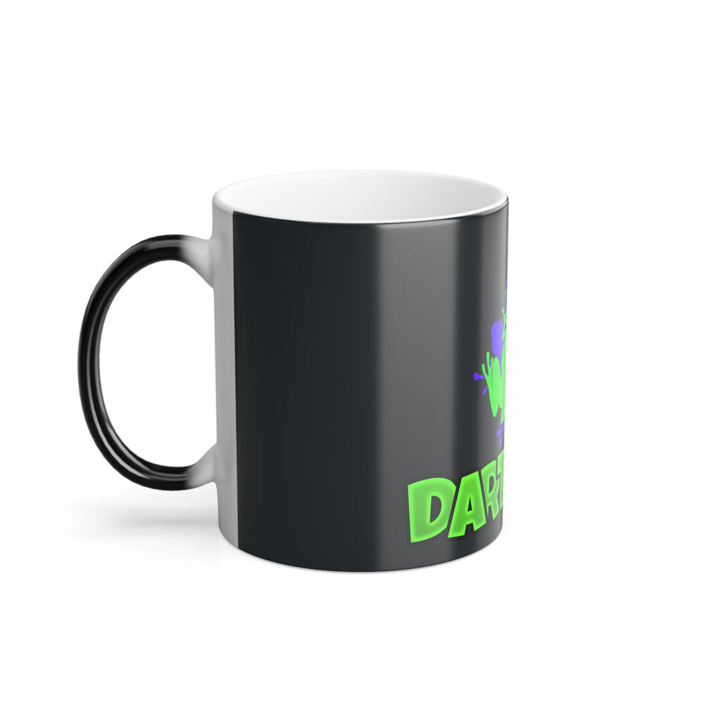NEON FROG  RAVE Color Morphing Mug, 11oz