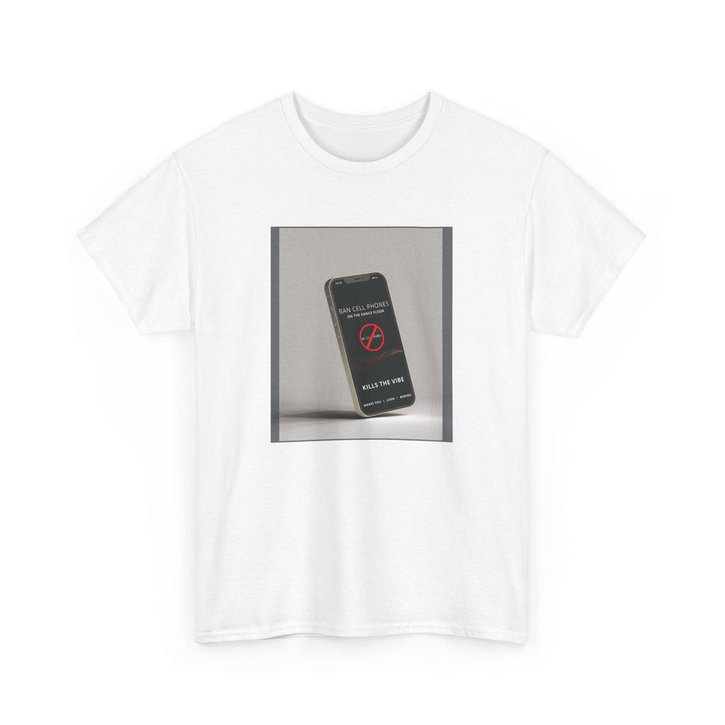 CELLPHONE FREE VIBE  Unisex Heavy Cotton Tee