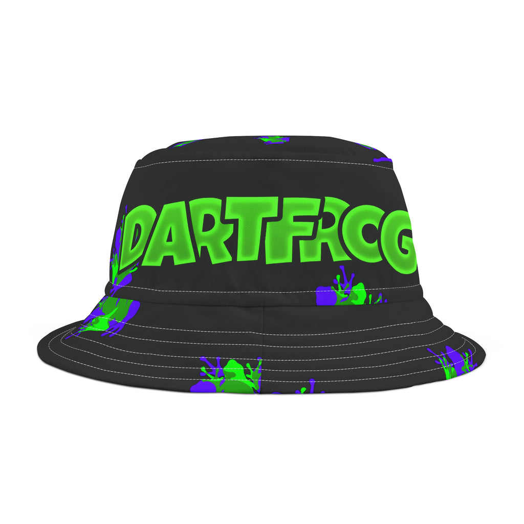 NEON FROG BUCKET HAT