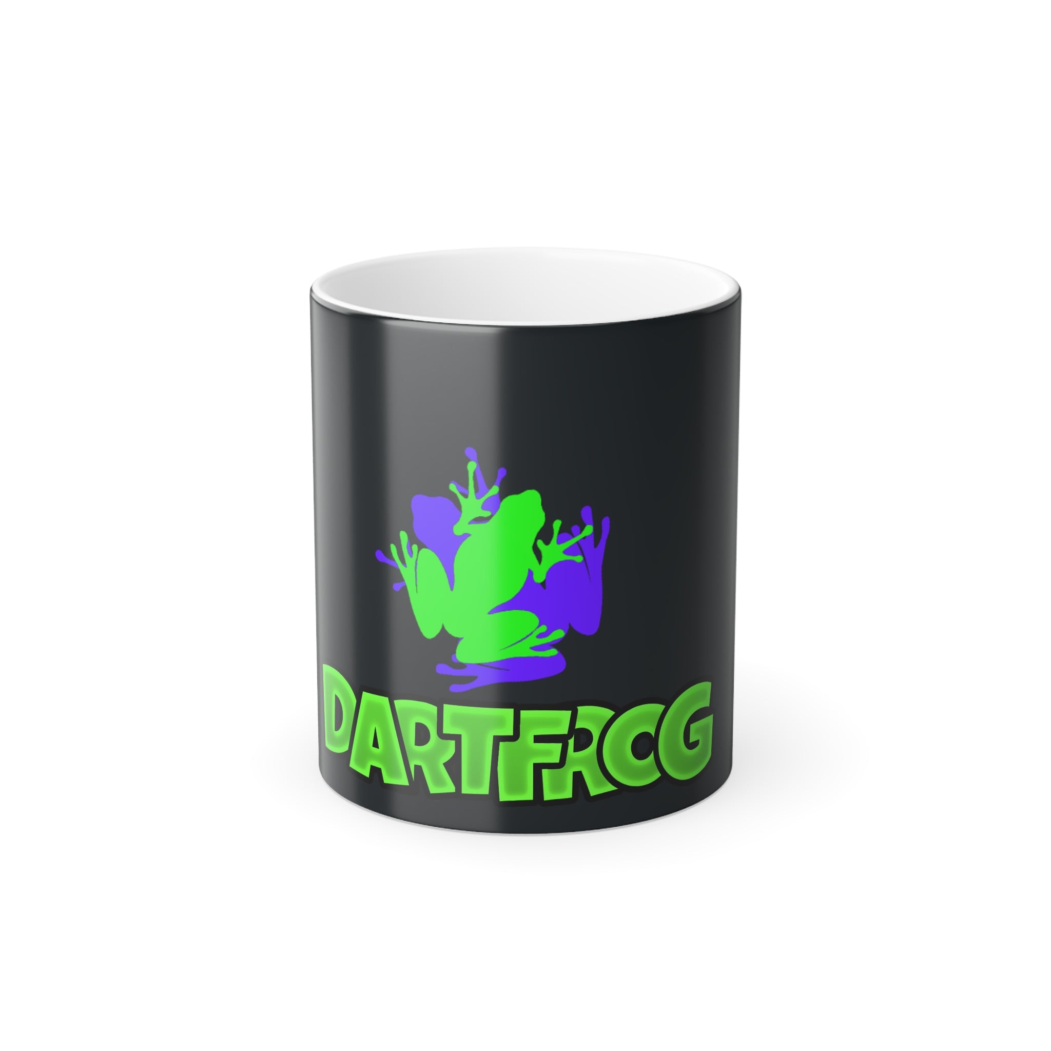 NEON FROG  RAVE Color Morphing Mug, 11oz