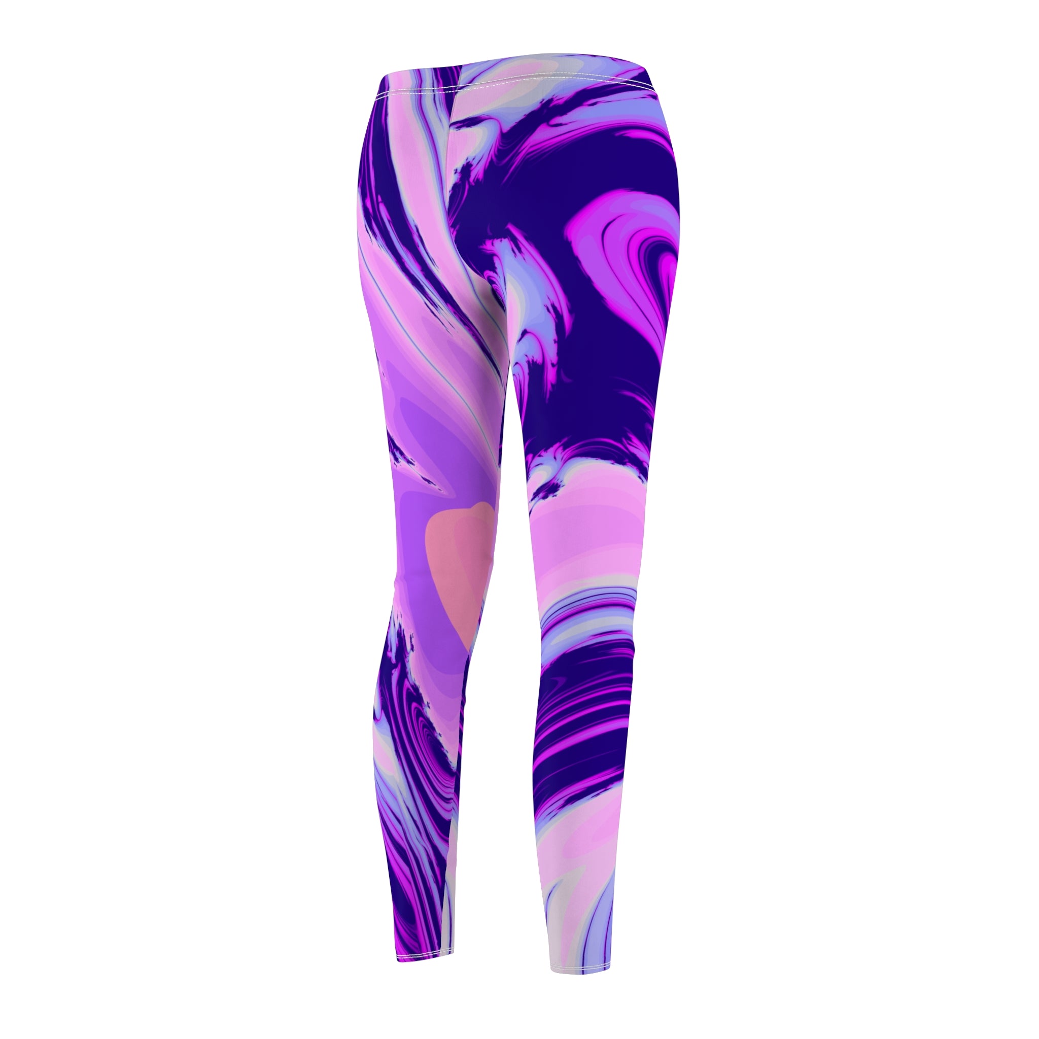 Purple Cream Women's Cut & Sew Casual Leggings