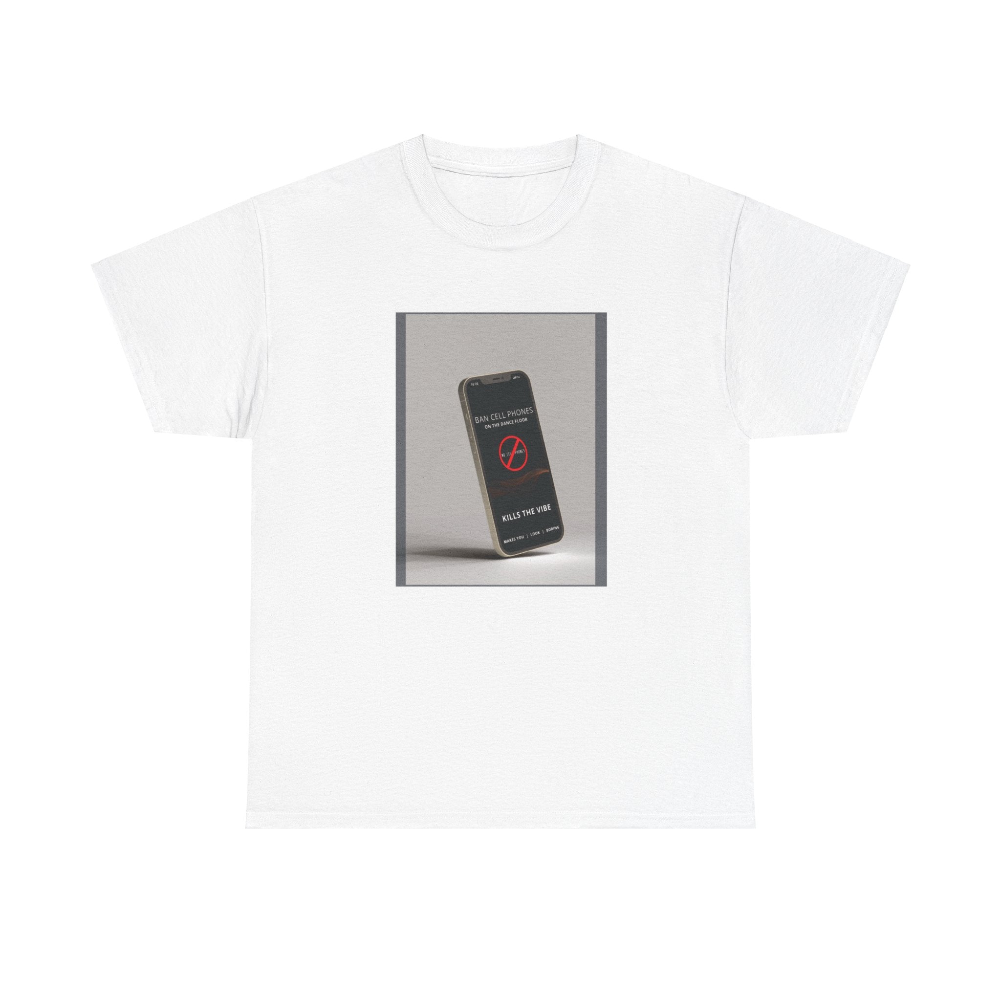 CELLPHONE FREE VIBE  Unisex Heavy Cotton Tee