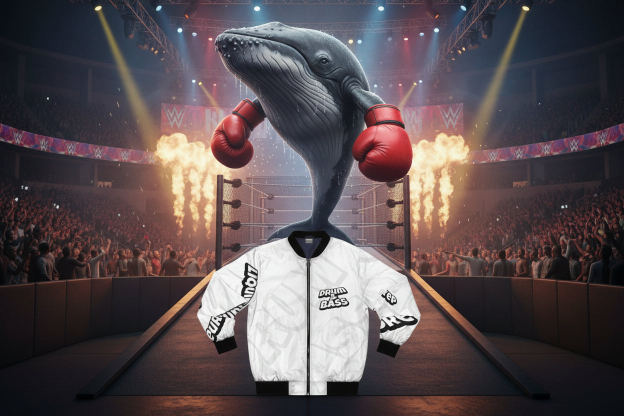 BOLD DESIGN Men’s Bomber Jacket — All-Over-Print Statement Outerwear